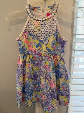 Lilly Pulitzer Girls Kinley Dress - size 7